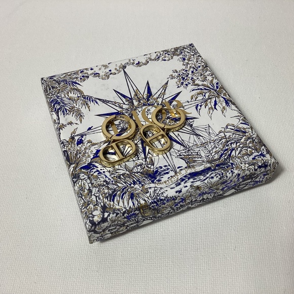 Dior Gold Hoop Earrings - Picture 3 of 4